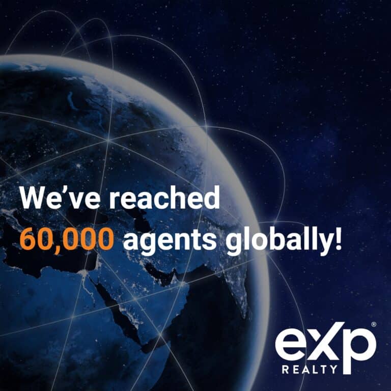 eXp Realty Exceeds 60,000 Real Estate Agents Globally eXp World Holdings