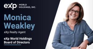Monica Weakley to the Board of Directors exp Realty