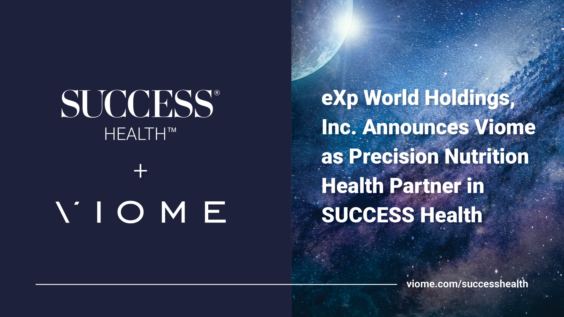 EXp World Holdings, Inc. Announces Viome As Precision Nutrition Health ...